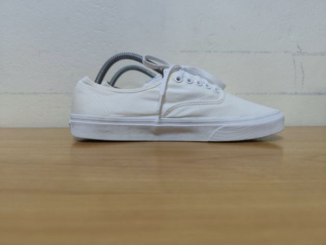 VANS Authentic True White 41.0,44.5 แท้ มือสอง รูปที่ 6