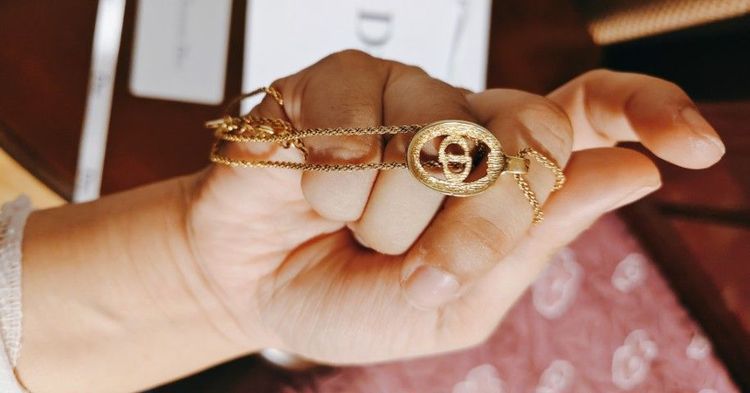 สร้อยคอคริสเตียนดิออร์แท้ รูปที่ 6