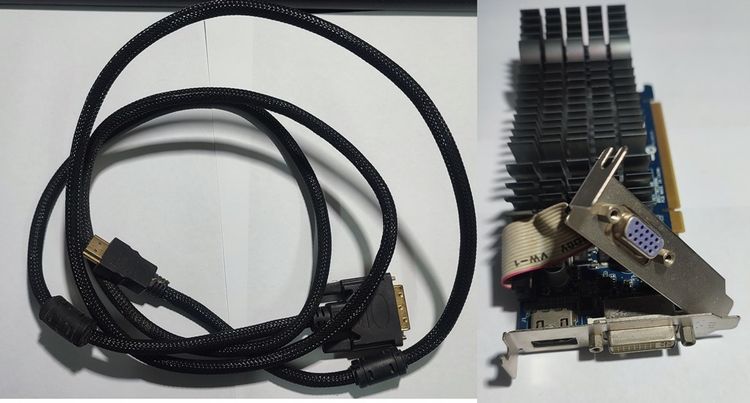 อื่นๆ ขายการ์ดจอ ASUS NVIDIA GeForce EN210 ไว้เล่นเกม ดูหนัง