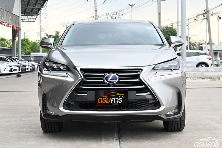 Lexus Nx300h 2015 2.5 Premium Utility-car ไฮบริด ไม่ติดแก๊ส เกียร์อัตโนมัติ เทา รูปที่ 2