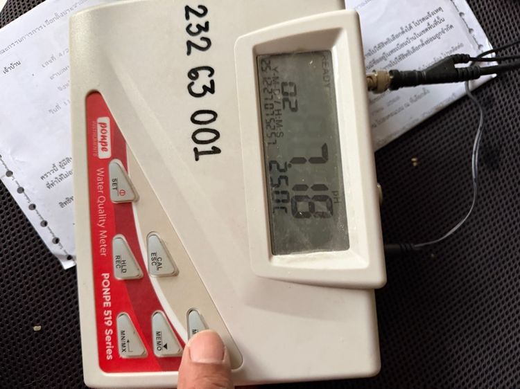 เครื่องวัดคุณภาพน้ำ PONPE รุ่น 519 Series   รูปที่ 12