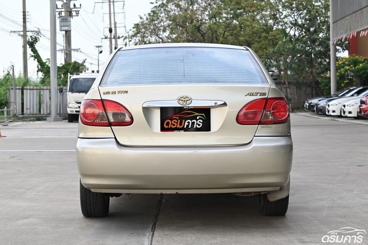 Toyota Altis 2004 1.6 E Sedan เบนซิน LPG เกียร์อัตโนมัติ บรอนซ์ทอง รูปที่ 4