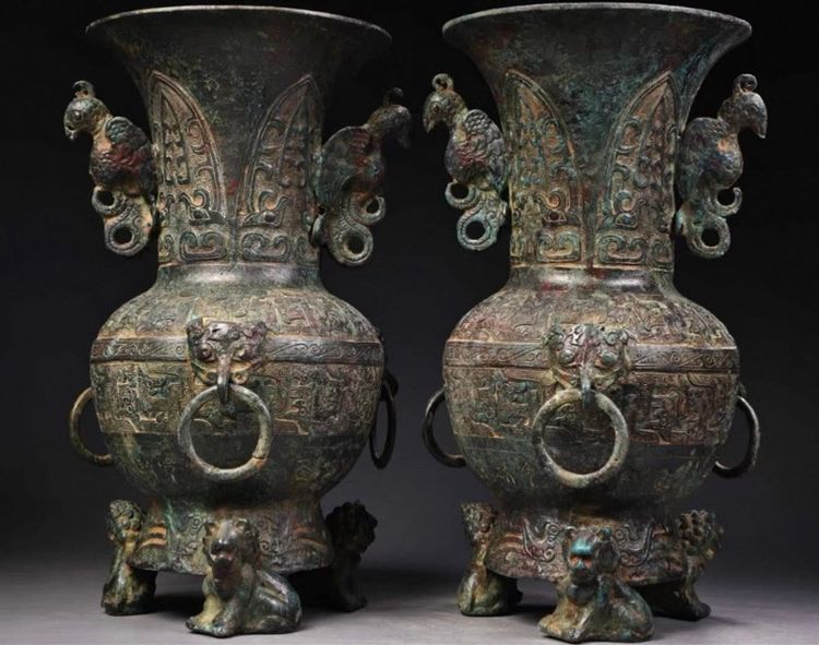 ✨เป็นภาชนะสำริดโบราณแบบจีน 