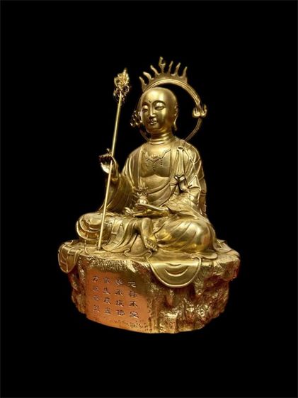 ✨รูปปั้นพระกษิติครรภโพธิสัตว์ (Kṣitigarbha) 
