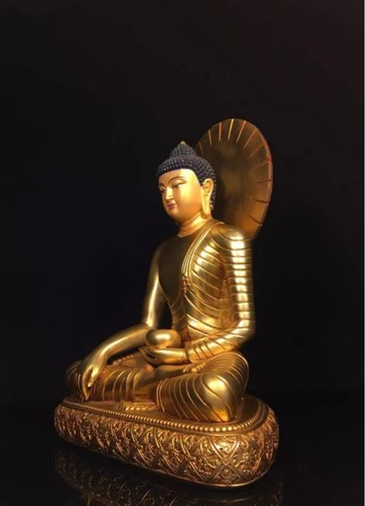 ✨เป็นพระพุทธรูปปางสมาธิ เชื่อว่าเป็นพระอมิตาภพุทธะ  รูปที่ 2