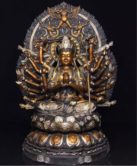 ✨รูปปั้นเจ้าแม่กวนอิมปางพันเนตรพันกร (พันมือ)  รูปที่ 6