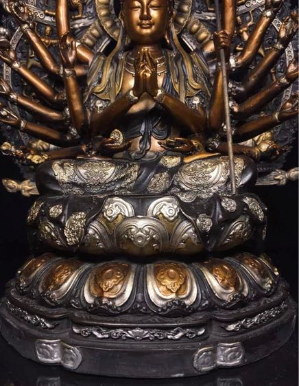 ✨รูปปั้นเจ้าแม่กวนอิมปางพันเนตรพันกร (พันมือ)  รูปที่ 5