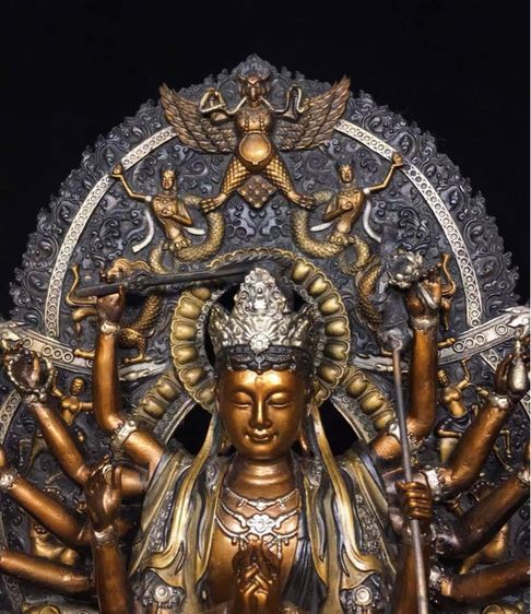 ✨รูปปั้นเจ้าแม่กวนอิมปางพันเนตรพันกร (พันมือ)  รูปที่ 7