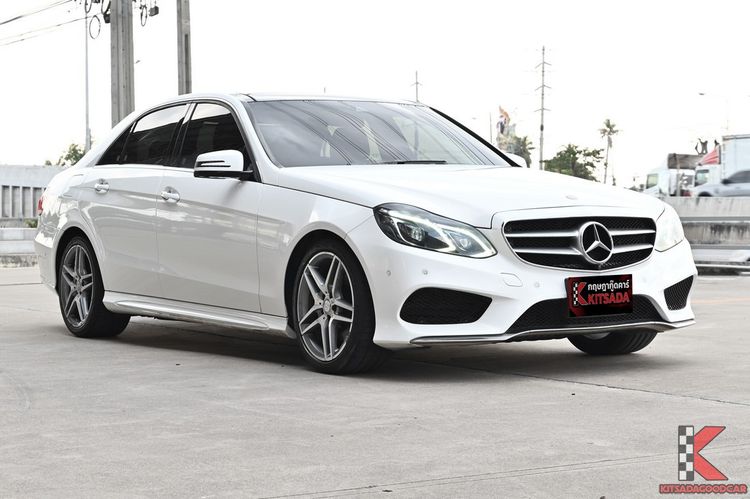 รถ Mercedes-Benz E-Class E300 สี ขาว