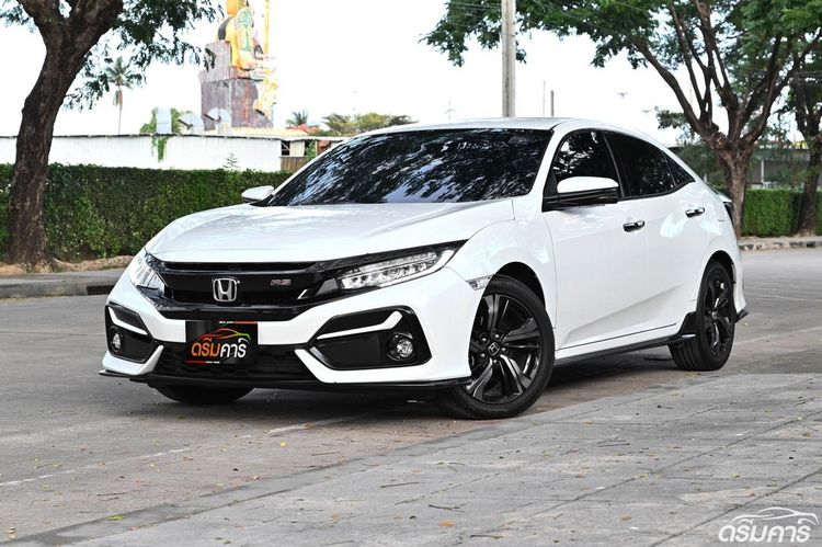 Honda Civic 2020 1.5 Turbo RS Sedan เบนซิน ไม่ติดแก๊ส เกียร์อัตโนมัติ ขาว