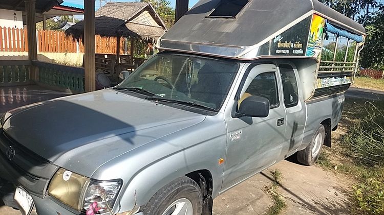 Toyota Hilux Tiger D4D 2003 รุ่นย่อยอื่นๆ Pickup ดีเซล ไม่ติดแก๊ส เกียร์ธรรมดา เทา รูปที่ 3