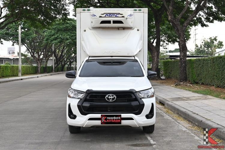 Toyota Hilux Revo 2024 2.4 Entry Pickup ดีเซล ไม่ติดแก๊ส เกียร์ธรรมดา ขาว รูปที่ 2