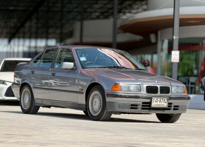 BMW Series 3 1995 318i เบนซิน ไม่ติดแก๊ส เกียร์อัตโนมัติ เทา รูปที่ 3