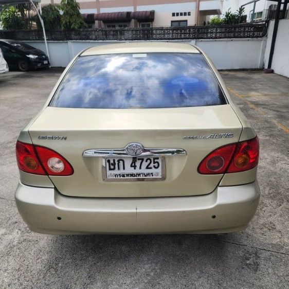 Toyota Altis 2004 1.6 E Sedan เบนซิน LPG เกียร์อัตโนมัติ บรอนซ์ทอง รูปที่ 4