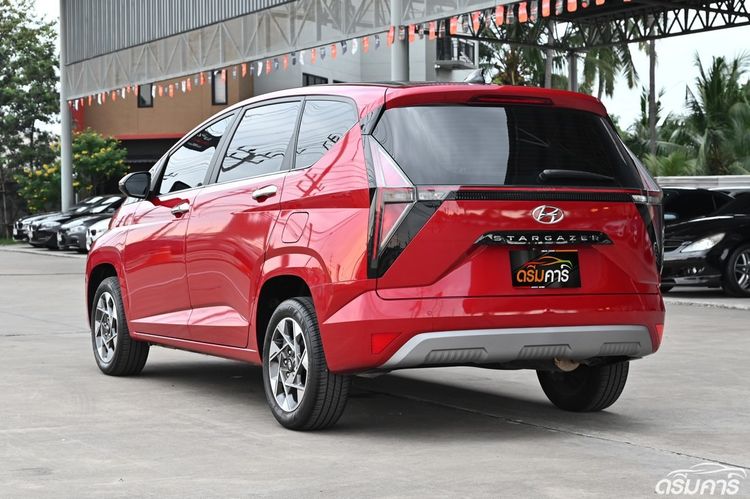 Hyundai Stargazer 2024 1.5 Smart 6 Utility-car เบนซิน ไม่ติดแก๊ส เกียร์อัตโนมัติ แดง รูปที่ 3