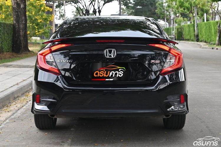 Honda Civic 2019 1.5 Turbo RS Sedan เบนซิน ไม่ติดแก๊ส เกียร์อัตโนมัติ ดำ รูปที่ 4