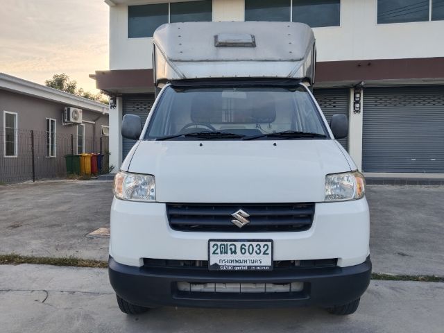 Suzuki Carry 2017 1.6 Pickup เบนซิน ไม่ติดแก๊ส เกียร์ธรรมดา ขาว รูปที่ 2