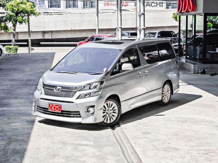 Toyota Vellfire 2013 2.5 Z G Edition Van เบนซิน เกียร์อัตโนมัติ เทา รูปที่ 2