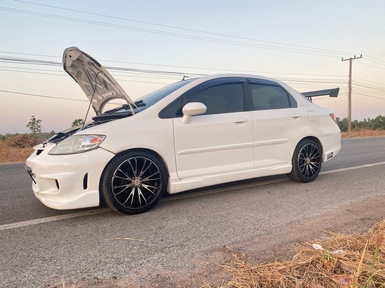 Honda City 2003 1.5 A i-DSi Sedan เบนซิน ไม่ติดแก๊ส เกียร์อัตโนมัติ ขาว รูปที่ 4