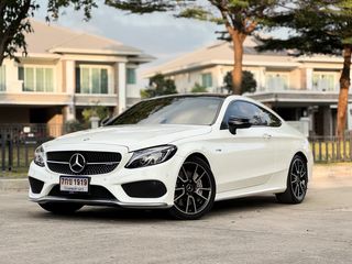 Benz C43 AMG 4MATIC Coupe ปี 2017 ตัวแรง 367 ม้า ใช้งาน 7 หมื่นโลแท้ ประวัติครบ เจ้าของเดียว 