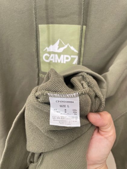 เสื้อฮู้ด Camp 7 แท้ ส่งฟรี  รูปที่ 4