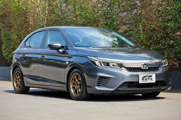 Honda City 2021 1.0 S+ Sedan เบนซิน ไม่ติดแก๊ส เกียร์อัตโนมัติ เทา รูปที่ 3