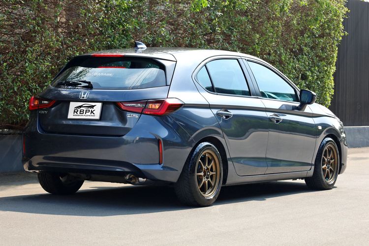 Honda City 2021 1.0 S+ Sedan เบนซิน ไม่ติดแก๊ส เกียร์อัตโนมัติ เทา รูปที่ 4