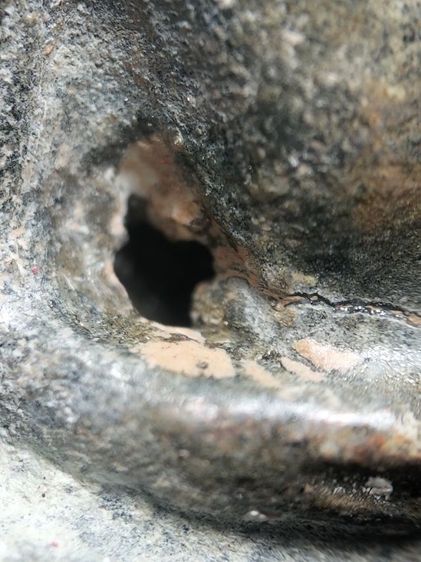 พระชัยน์เนื้อตะกั่วสนิมแดงครับ รูปที่ 11