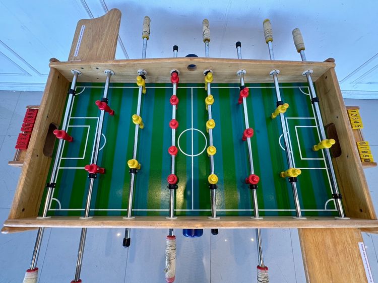โต๊ะเกมฟุตบอล  โครงไม้สนประสาน  รูปที่ 10