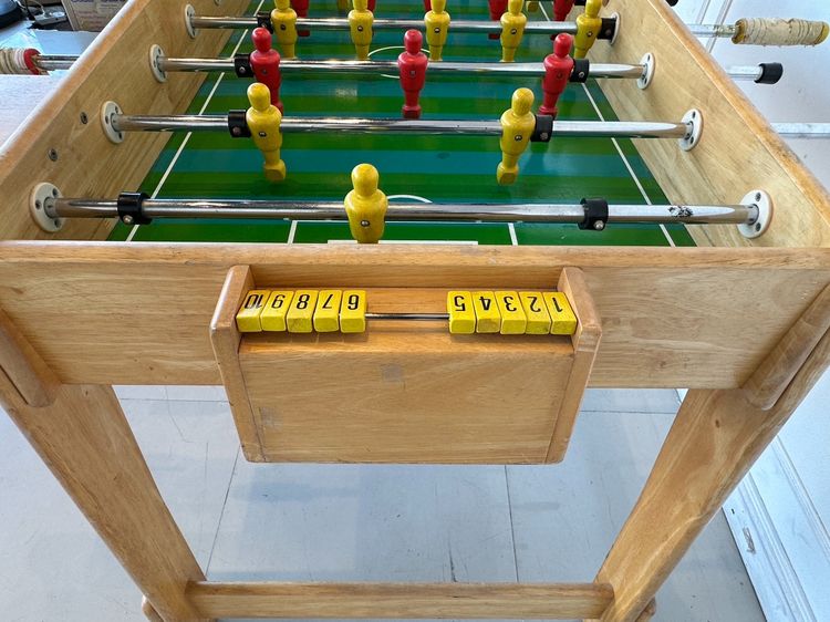 โต๊ะเกมฟุตบอล  โครงไม้สนประสาน  รูปที่ 6