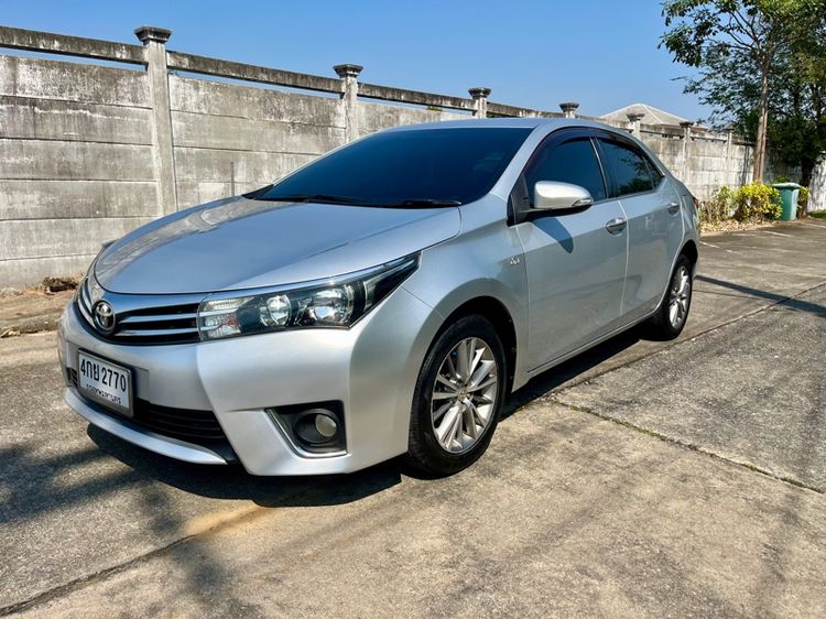 Toyota Altis 2015 1.6 G Sedan เบนซิน ไม่ติดแก๊ส เกียร์อัตโนมัติ บรอนซ์เงิน รูปที่ 2