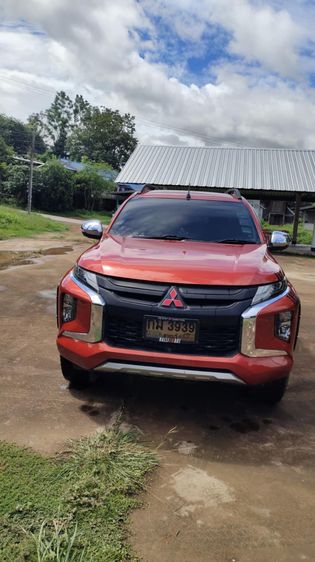 Mitsubishi Triton 2018 2.4 GT Plus Pickup ดีเซล ไม่ติดแก๊ส ส้ม รูปที่ 3