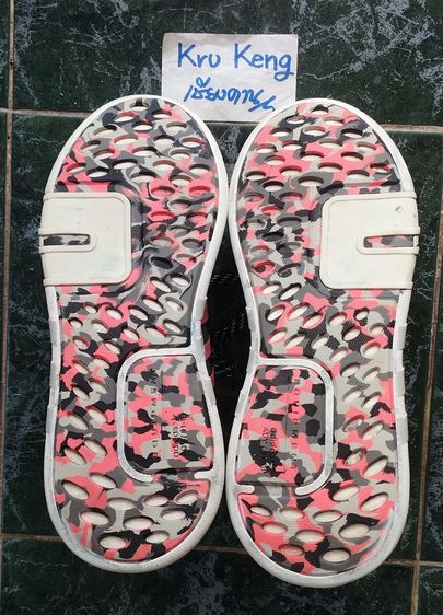 อะ-ดิ-ดาส เบอร์ 41.5 วัดจริงพื้นรองเท้า 26.5-27 Cm ดูรูปคลิปเพิ่มเติมรายละเอียดได้ ปลายทางได้ รูปที่ 4