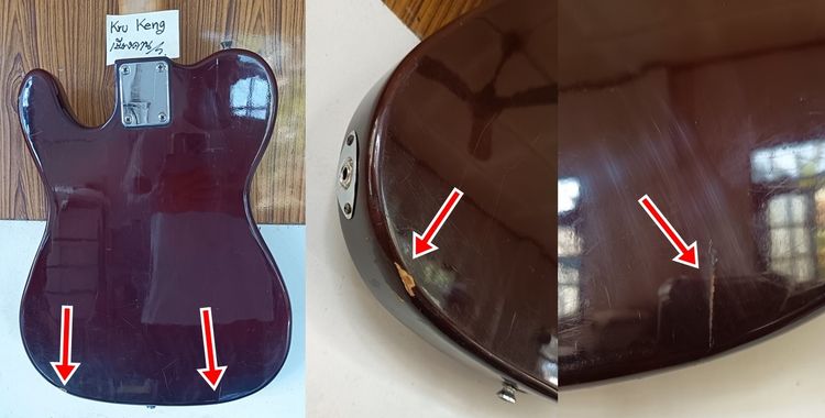 ขายกีตาร์ทรง Telecaster Thinline พร้อมใช้ เสียงดีมว๊ากๆ (นัดรับเชียงคาน จ.เลย) รูปที่ 7