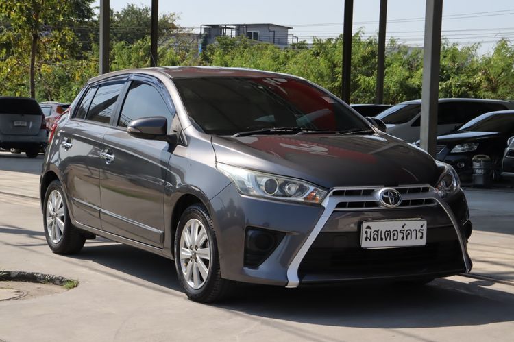 Toyota Yaris 2014 1.2 G Sedan เบนซิน เกียร์อัตโนมัติ เทา รูปที่ 4