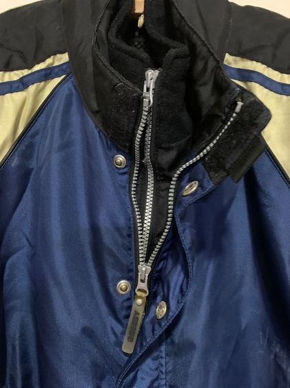 เสื้อแจ็คเก็ตขี่มอเตอร์ไซค์ "Greedy"  (Vintage Sunfaded Greedy Racing Riders Jacket ) สภาพดี  บ่ากับแขนรองรับกันกระแทกได้ดี  รูปที่ 5