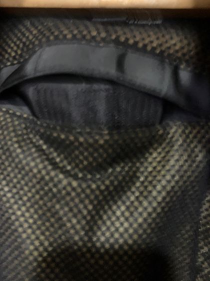 เสื้อแจ็คเก็ตขี่มอเตอร์ไซค์ "Greedy"  (Vintage Sunfaded Greedy Racing Riders Jacket ) สภาพดี  บ่ากับแขนรองรับกันกระแทกได้ดี  รูปที่ 14