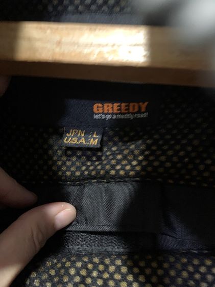 เสื้อแจ็คเก็ตขี่มอเตอร์ไซค์ "Greedy"  (Vintage Sunfaded Greedy Racing Riders Jacket ) สภาพดี  บ่ากับแขนรองรับกันกระแทกได้ดี  รูปที่ 15