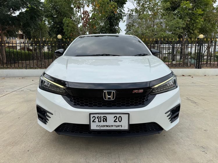 Honda City 2021 1.0 RS Sedan เบนซิน ไม่ติดแก๊ส เกียร์อัตโนมัติ ขาว รูปที่ 2