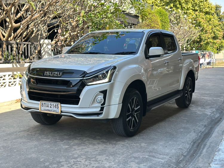 Isuzu D-MAX 2019 1.9 Hi-Lander Stealth Z Prestige Pickup ดีเซล ไม่ติดแก๊ส เกียร์ธรรมดา ขาว รูปที่ 3