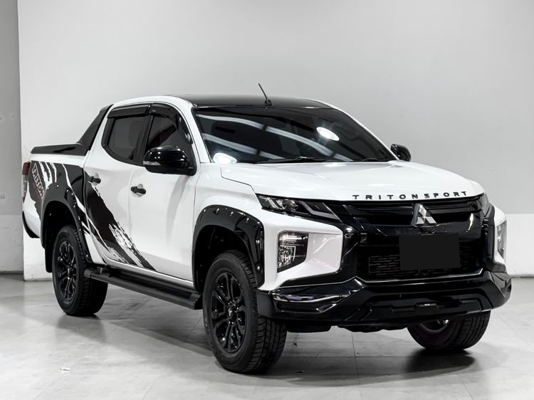 Mitsubishi Triton 2022 All New Double Cab 2.4 GT Plus ATHLETE Pickup ดีเซล เกียร์อัตโนมัติ ขาว รูปที่ 3