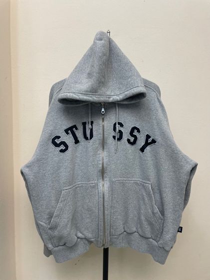 เทา XL แขนยาว อื่นๆ อื่นๆ เสื้อฮู้ด Stussy แท้ 