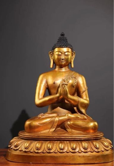 ✨พระพุทธรูปแสดงท่าสมาธิ พระพุทธรูปศากยมุนี  รูปที่ 4