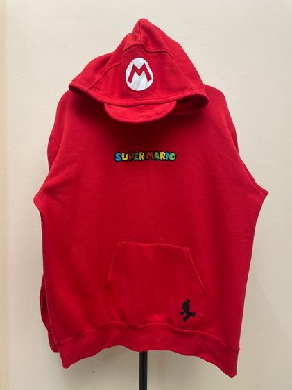เสื้อฮู้ด super mario แท้ 