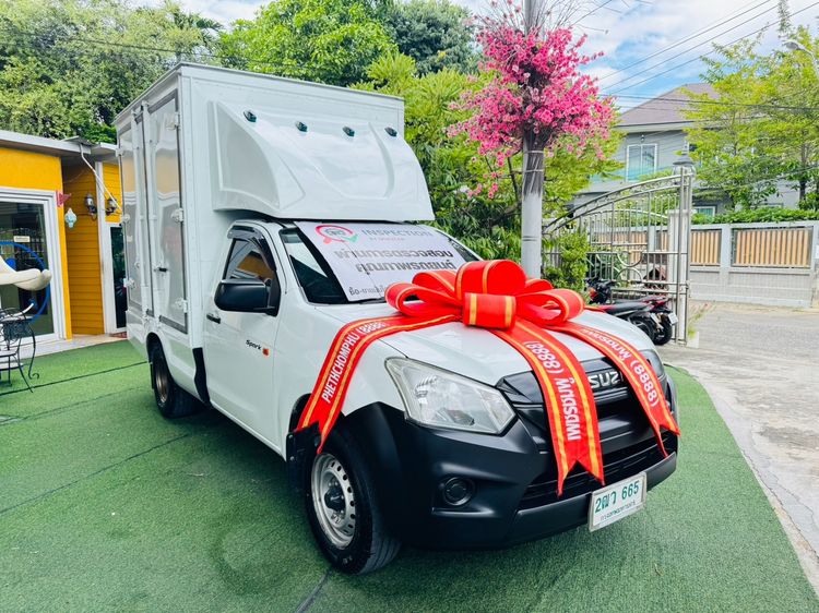 Isuzu D-MAX 2019 1.9 S Pickup ดีเซล ไม่ติดแก๊ส เกียร์ธรรมดา ขาว รูปที่ 3