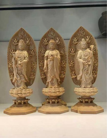 ✨ไตรเทพแห่งประจิมทิศ (ซีฟางซานเสิ้ง) 42.5 cm