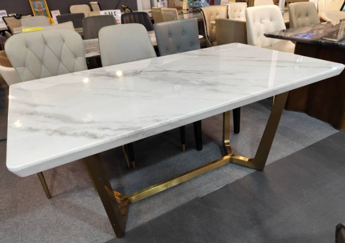 หลากสี อื่นๆ อื่นๆ โต๊ะทานข้าวหินอ่อน โต๊ะกินข้าวหินอ่อน