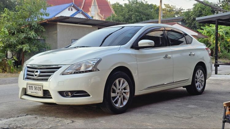 Nissan Sylphy 2012 1.6 V Sedan เบนซิน ไม่ติดแก๊ส เกียร์อัตโนมัติ ขาว รูปที่ 4