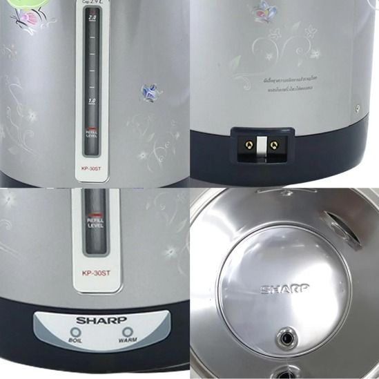 SHARP กระติกน้ำร้อน 2.9 ลิตร รุ่น KP-30ST รูปที่ 2