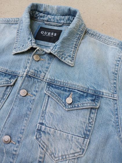 Guess Los Angeles Jeans Jacket (Size M)  รูปที่ 3